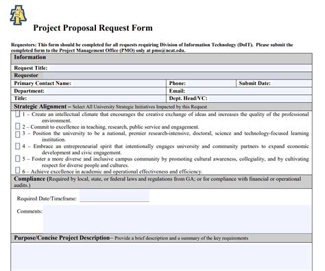 24+ Printable Proposal Form Templates - Word Excel Formats
