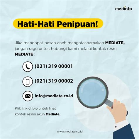 Hati Hati Penipuan Lowongan Kerja Mediate Indonesia