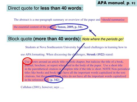 Apa Format Direct Quote Less Than 40 Words Merteberte