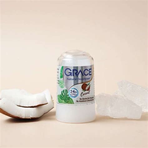 Jual Grace Natural Deodorant 24 Hour Protection Grace Crystal Di