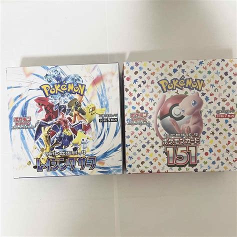 ポケモン ポケモンカード151 1box レイジングサーフ 1boxの通販 By Kohi｜ポケモンならラクマ