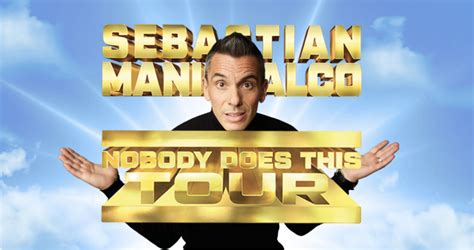 Sebastian Maniscalco Concert & Tour History (Updated for 2024 - 2025 ...