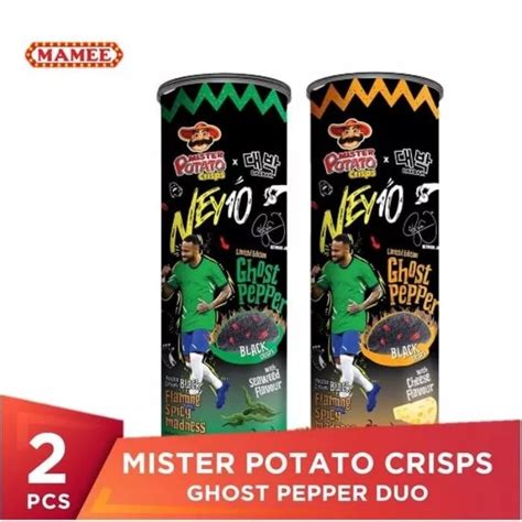 Jual Mister Potato Crisps Ghost Pepper Cheeseandseaweed 80gr Shopee Indonesia