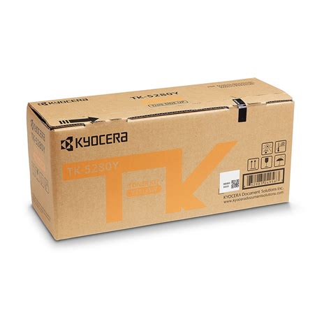 Kyocera 1T02TWANL0 TK 5280Y Yellow Toner Cartridge 11 000 Pages