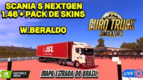 Euro Truck Simulator Celular Android Scania W Beraldo Youtube