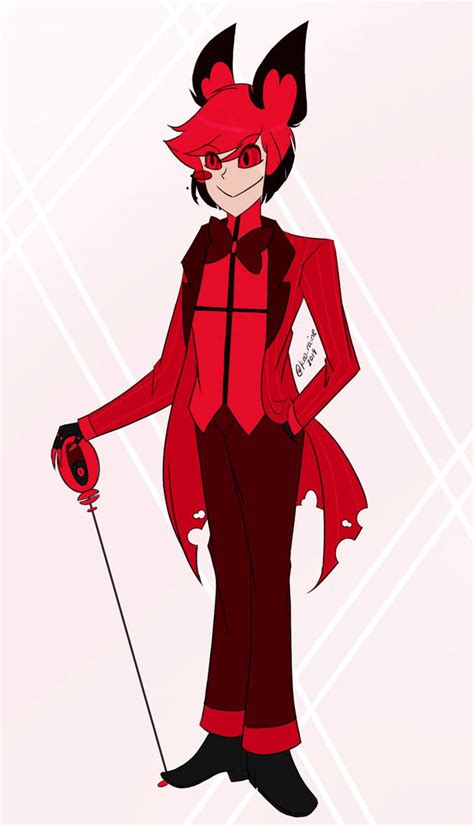 Hazbin Fanart Alastor Full Body By Yukichanshin On Deviantart