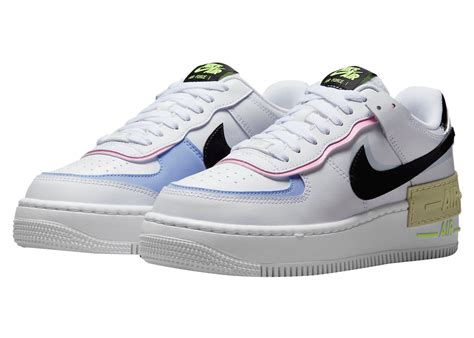 Nike WMNS Air Force 1 Shadow White Pink Blue FJ0735 100 KicksOnFire