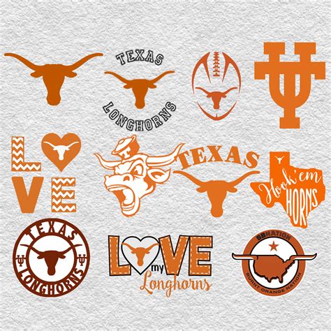 Texas Longhorns Ncaa Svg Texas Longhorns Bundle Svg Bundle Inspire