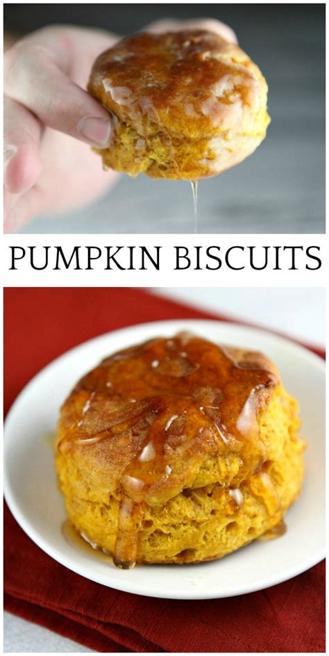 Pumpkin Biscuits - RecipeGirl