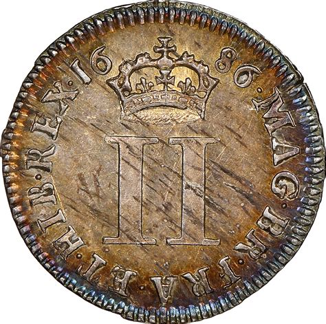 Pence James Ii Incl Maundy England Numista