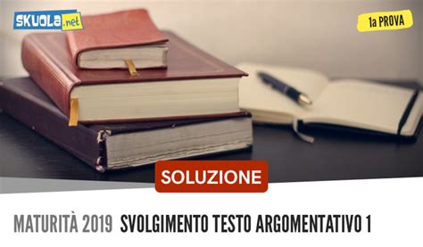 Soluzione prima prova Maturità 2019 testo argomentativo sul patrimonio