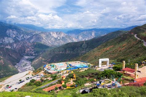 Panachi and Chicamocha Canyon View Editorial Photography - Image of ...