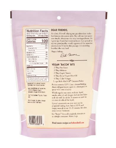 Bob S Red Mill Unsweetened Unsulfured Coconut Flakes 10 Oz Harris Teeter