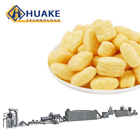 Inflating Snack Food Equipment Puffing Corn Snacks Extrusion Machine