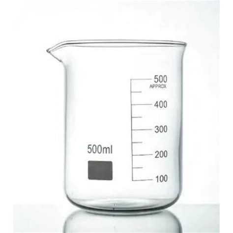 Borosilicate Glass Beaker 500ml Sandhai Sandhaiae