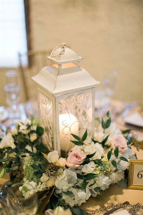 Elegant Blush And Gold Illinois Wedding Every Last Detail Lantern