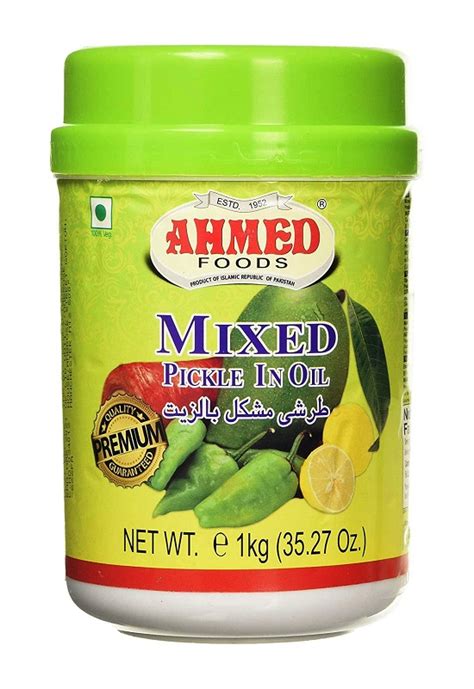 Mixed Pickle Con Mango Lime Chilli E Spezie Ahmed Kg