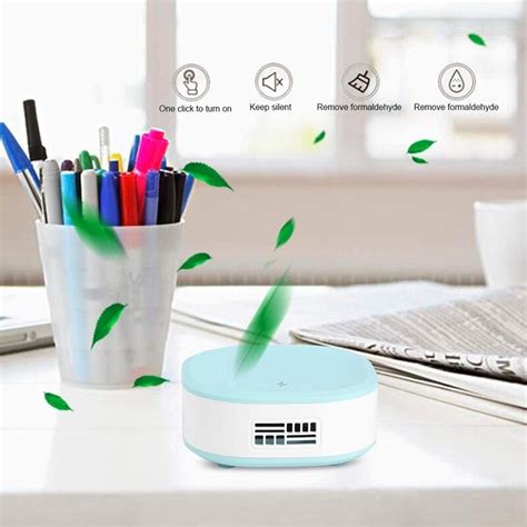 Portable Mini Car Air Purifier Negative Ion Filtr Grandado