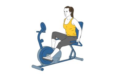 Horizontal Static Bike Exercises Workouts And Routines