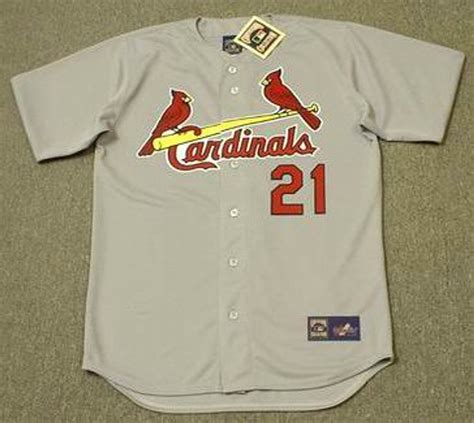 CURT FLOOD St. Louis Cardinals 1967 Majestic Throwback Away Baseball Jersey - Custom Throwback ...