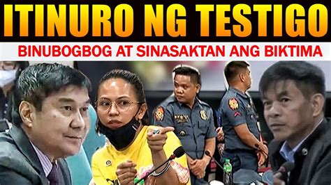 LAGOT RAFFY TULFO COLONEL BOSITA NAPUNO NA SA MGA TIWALING PULIS NA