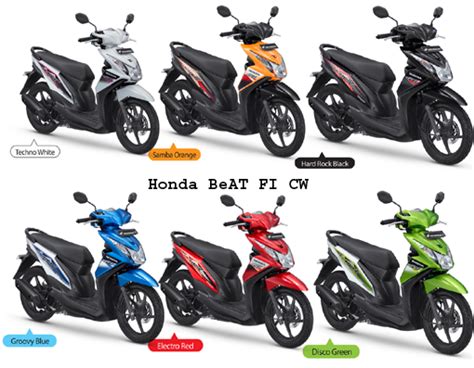 Spesifikasi Honda Beat Fi Indonesia Motorcycle