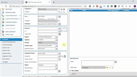 Sap Solution Manager Bmc Remedy Itsm Integration Alerting