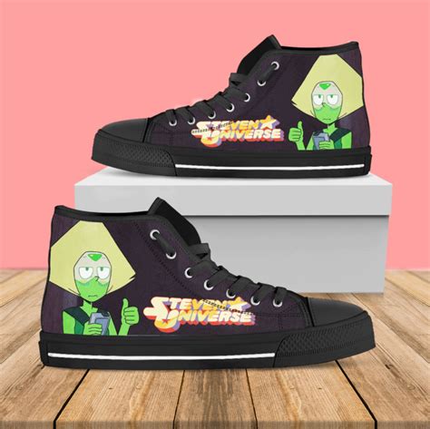 Steven Universe Custom Hightops Cartoon Shoes Custom Movie Etsy