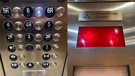 Thyssenkrupp Traction Elevators At Hyatt Place Columbia Downtown The