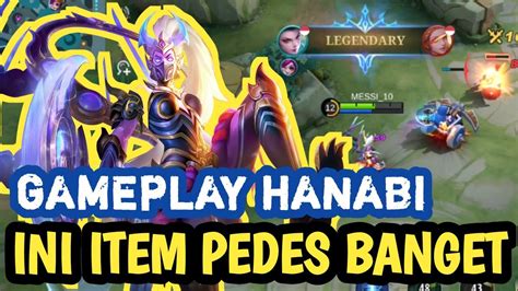 CARA MAIN HANABI BEST BUILD HANABI 2023 ITEM MM TERSAKIT MOBILE