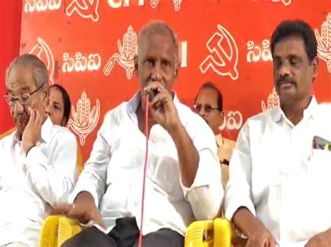 Sambasiva Rao Talking To The Media