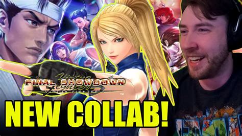 Kof Allstar X Virtua Fighter 5 Final Showdown Collaboration Reaction