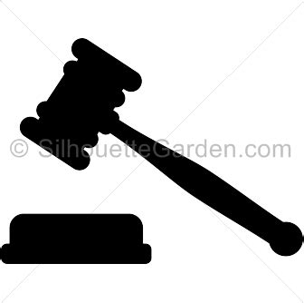 Gavel Silhouette