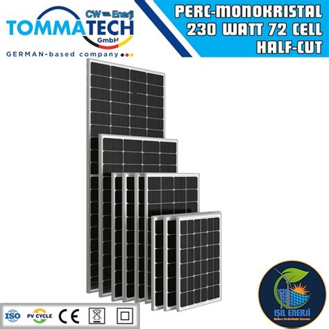 Cw Enerji Tommatech Watt H Cre Half Cut Multi Busbar Fiyat