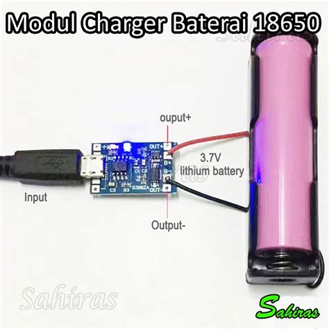 Jual Modul Charger Ces Baterai 18650 Dengan Proteksi Tipe Micro Usb