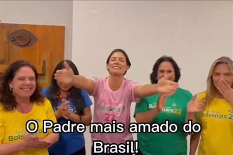 Michelle Chama Kelmon De Padre Mais Amado Do Brasil 24 10 2022