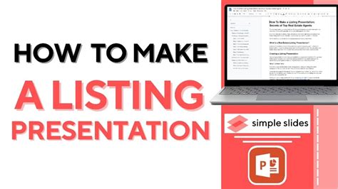 How To Make A Listing Presentation Secrets Of Top Real Estate Agents