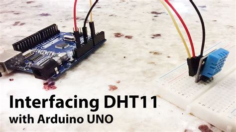 Dht11 Temperaturehumidity Sensor With Arduino