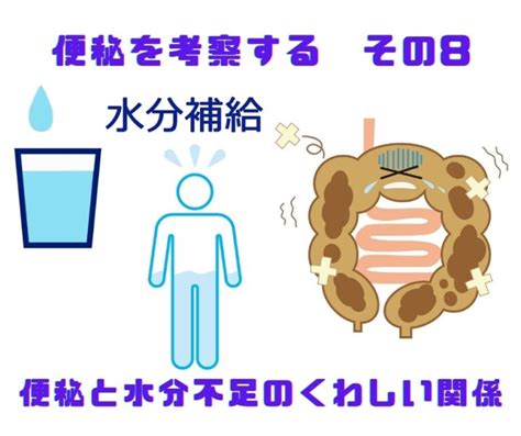 便秘を考察する その8 便秘と水分不足のくわしい関係 福岡天神内視鏡クリニックブログ