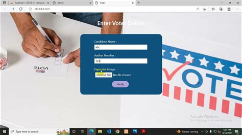 Online Smart Voting System Using Biometrics Based Facial And