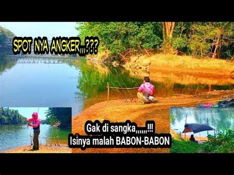 Mancing Dari Dalam Shelter Di Spot Yg Katanya Angker Gak Di Sangka