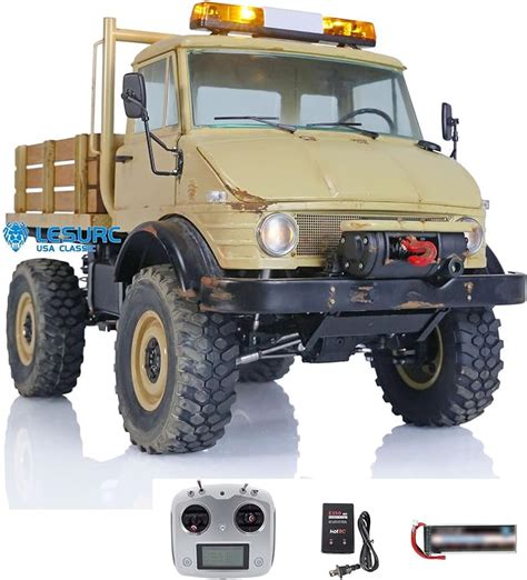 Amazon LESU 4X4 RC Crawler Trucks RTR Metal For 1 10 RAVE UM406 RC