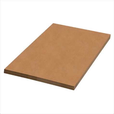 Brown Cardboard Corrugated Packaging Sheet 140gsm At Rs 10 Piece In Bazpur