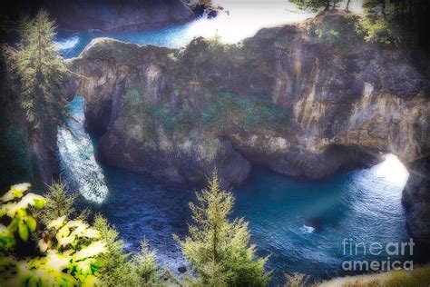 Natural Bridges Photograph Natural Bridges Cove Oregon By Michele