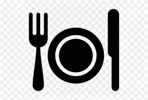 Dinner Food Lunch Meal Plate Restaurant Icon Lunch Png