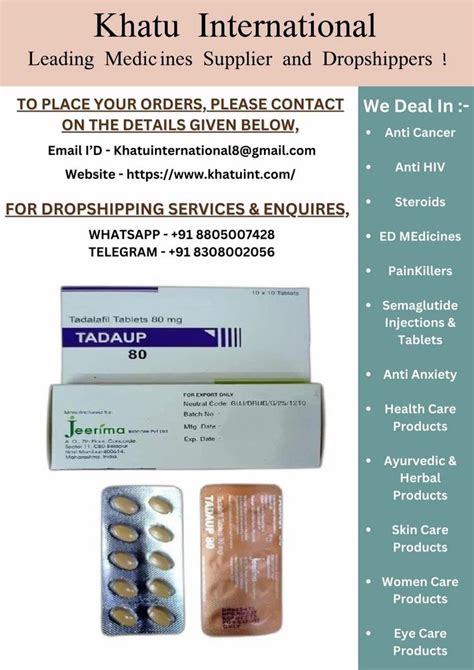 Tadaup Mg Tablet At Rs Stripe Tadalafil Tablets In Nagpur Id