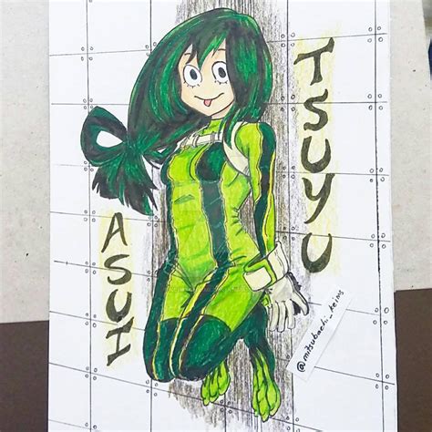 Asui Tsuyu Bnha Fanart 3 By Keimscheimi On Deviantart