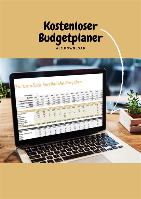 Excel Budgetplan Finanzplan Haushaltsbuch Als Excel