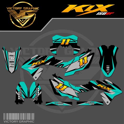 Jual Decal Klx Bf Sticker Klx Bf Stiker Klx Full Body Shopee