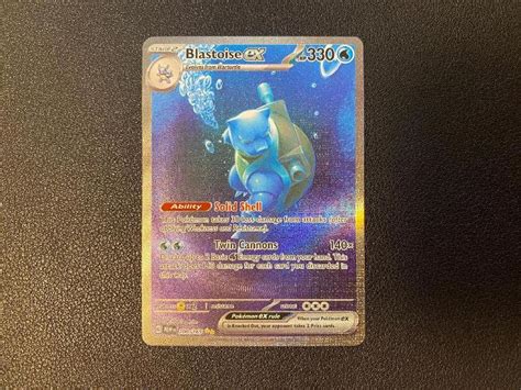 Pok Mon Karta Blastoise Ex Mew Aukro